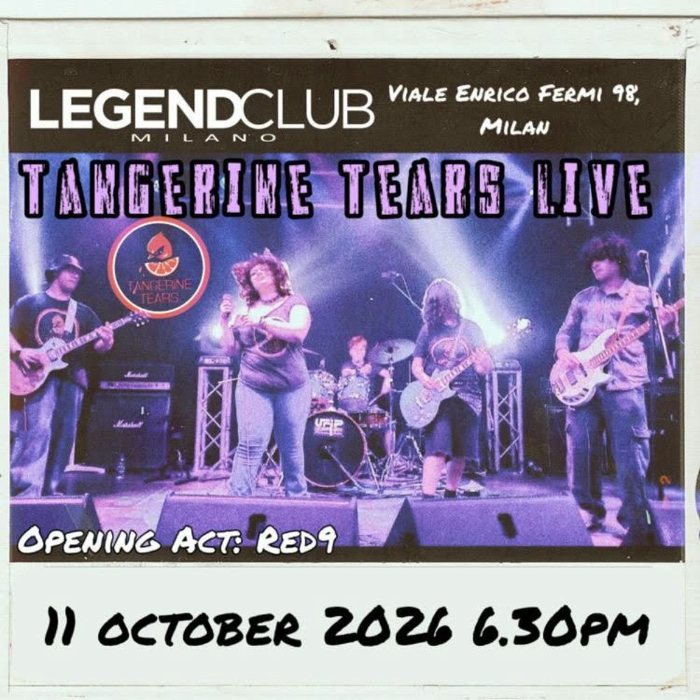TANGERINE TEARS LIVE - opening act RED9