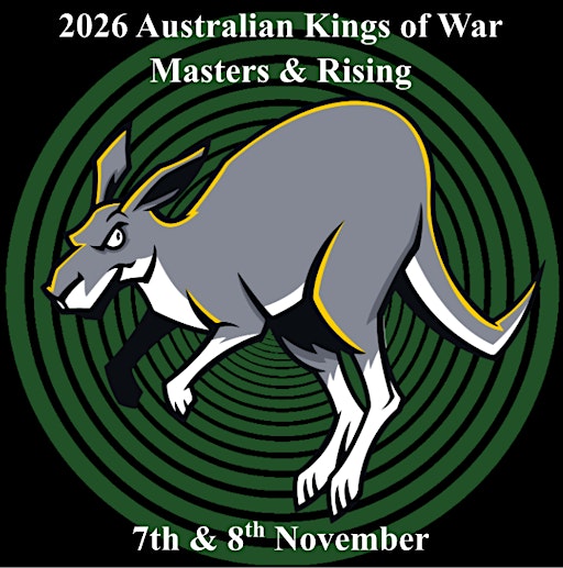 Australian Kings of War Masters & Rising 2026