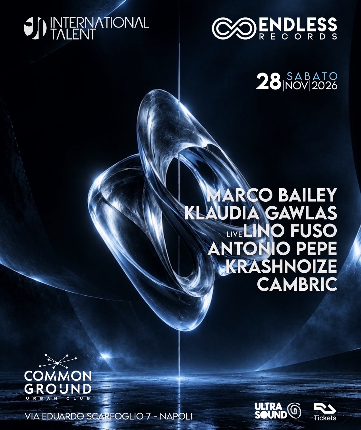 IT X Endless: Marco Bailey, Klaudia Gawlas, Lino Fuso, Antonio Pepe,