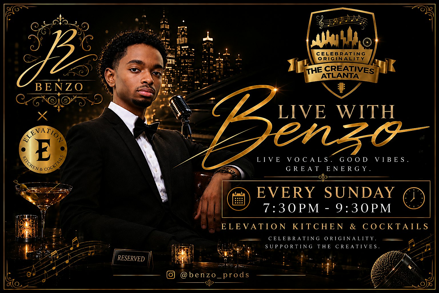 Benzo LIVE at Elevation