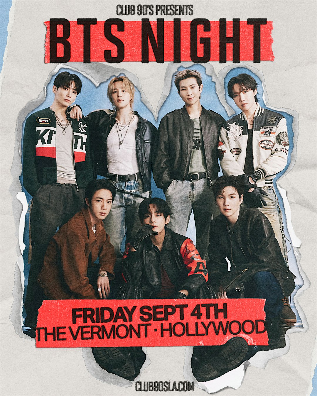 Club 90s presents BTS Night