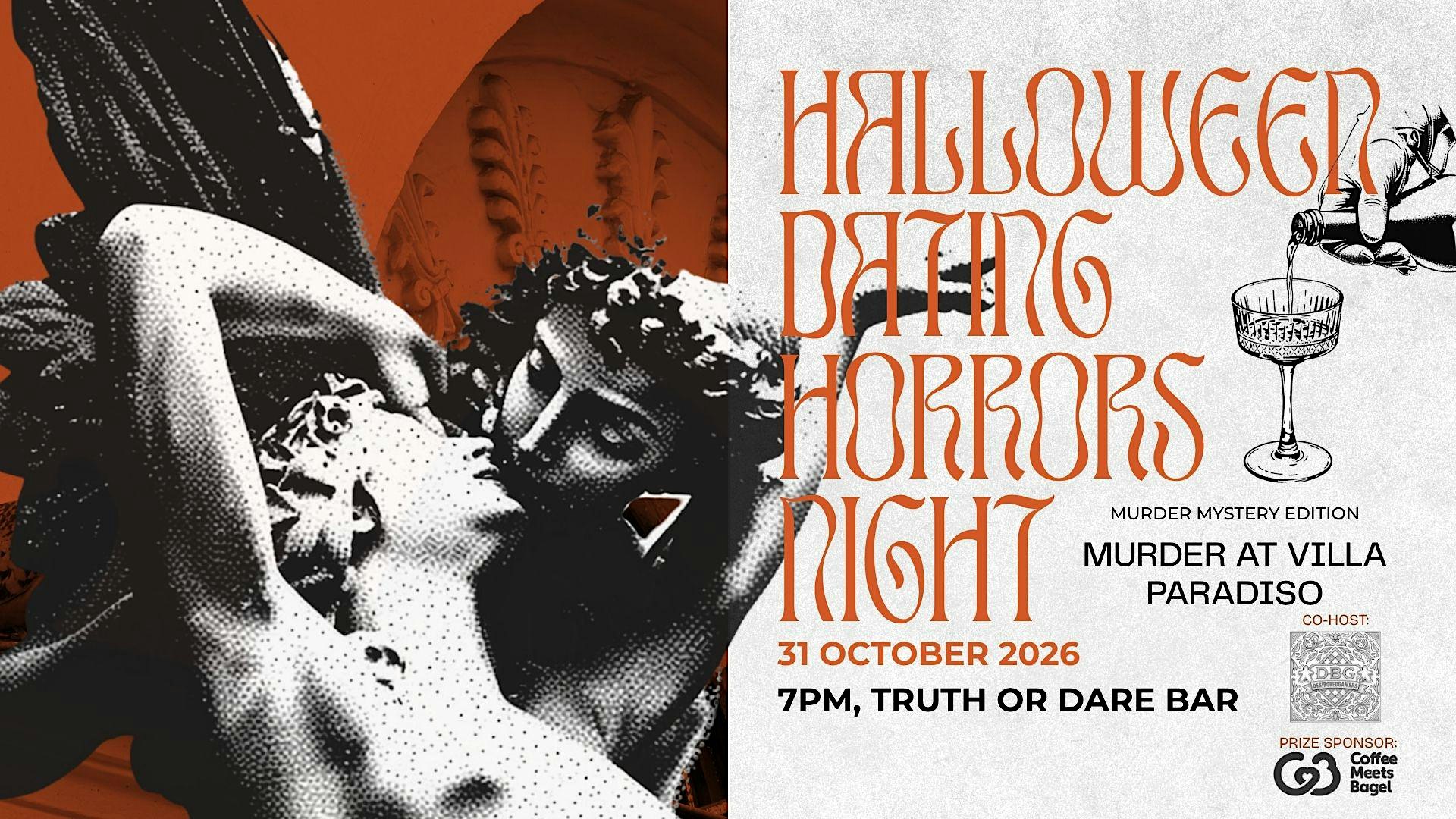 Snog, marry, accuse: Halloween Dating Horror Nights [Murder Mystery]