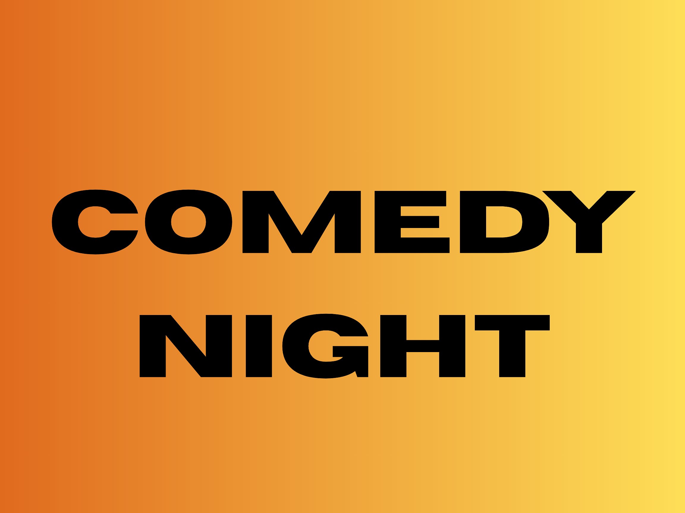 Comedy Night October 2, 2026