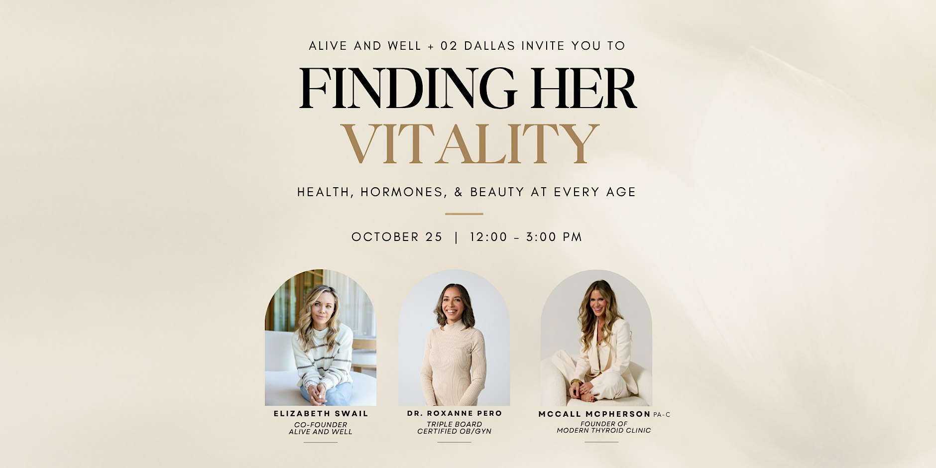 FINDING HER VITALITY