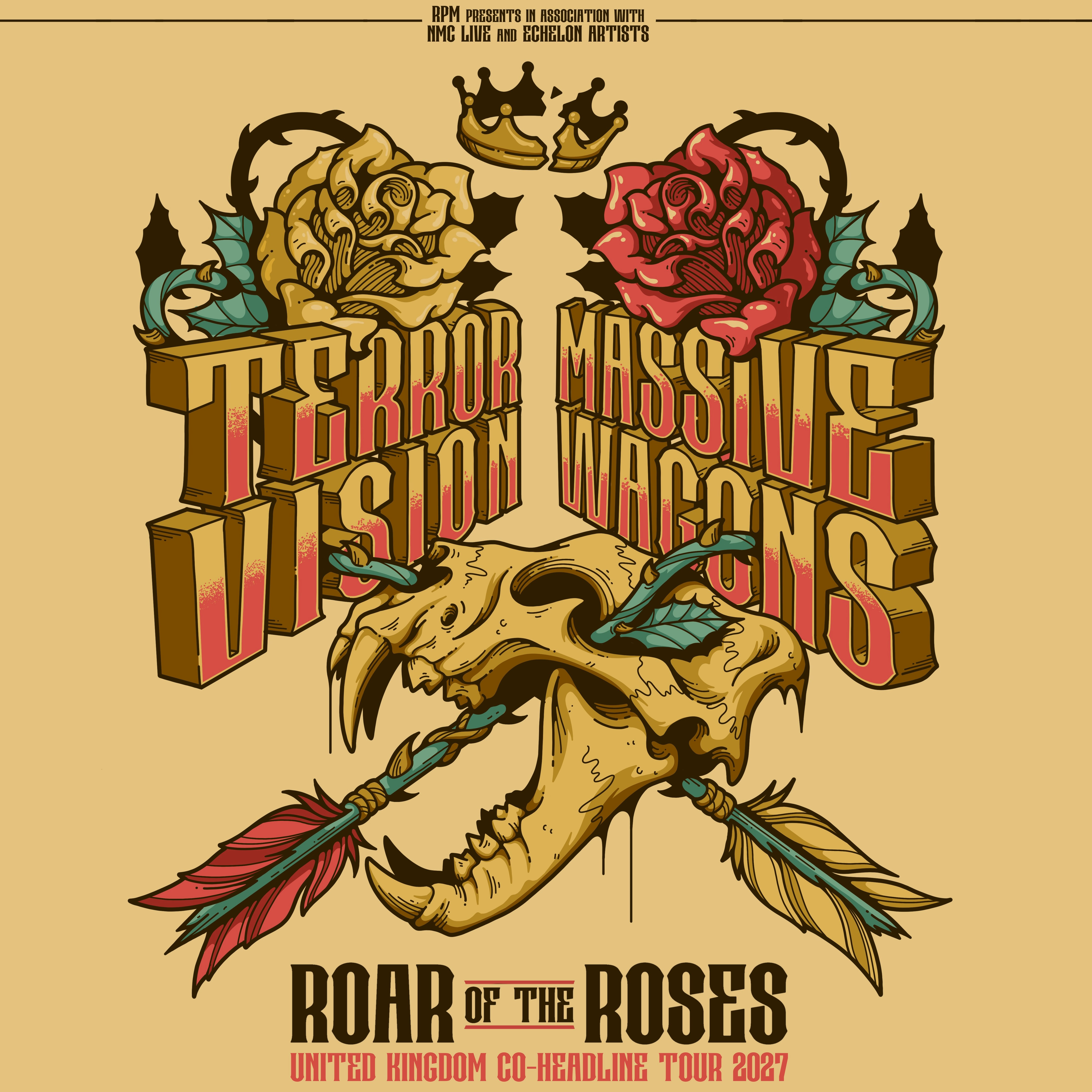 Terrorvision & Massive Wagons – The Roar Of The Roses Tour