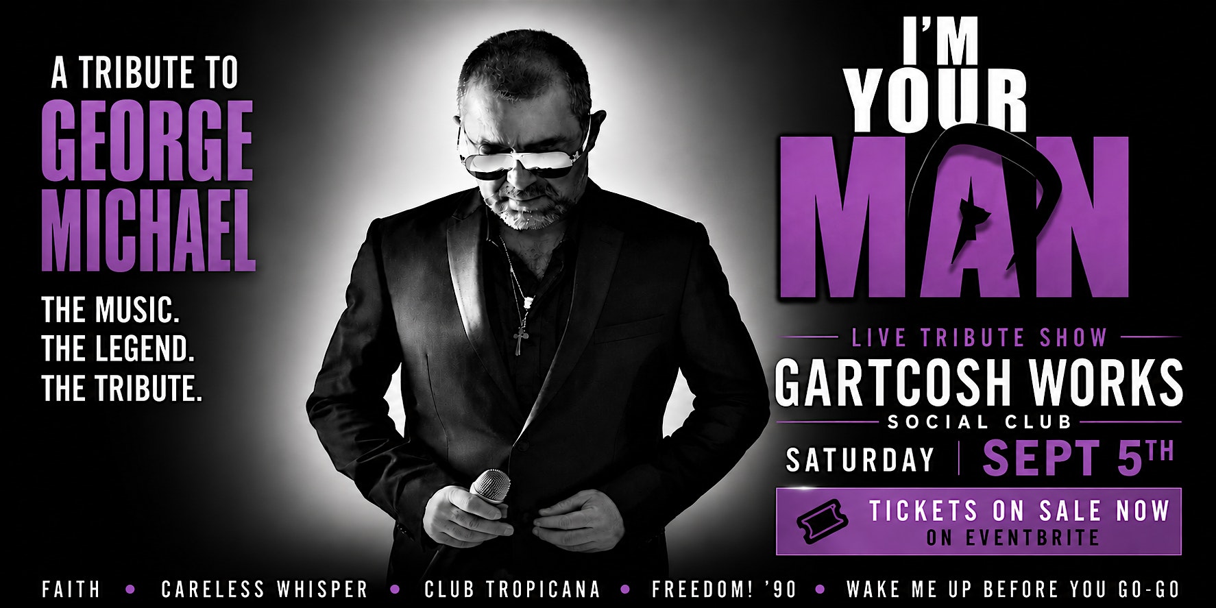 George Michael & Wham Tribute Show - Gartcosh Glasgow