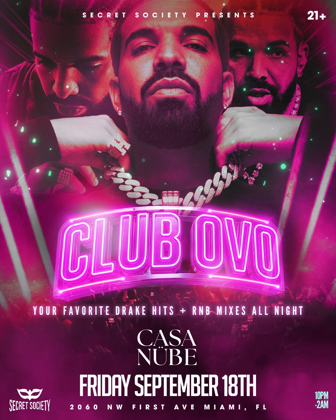 CLUB OVO - DRAKE NIGHT (MIAMI, FLORIDA)