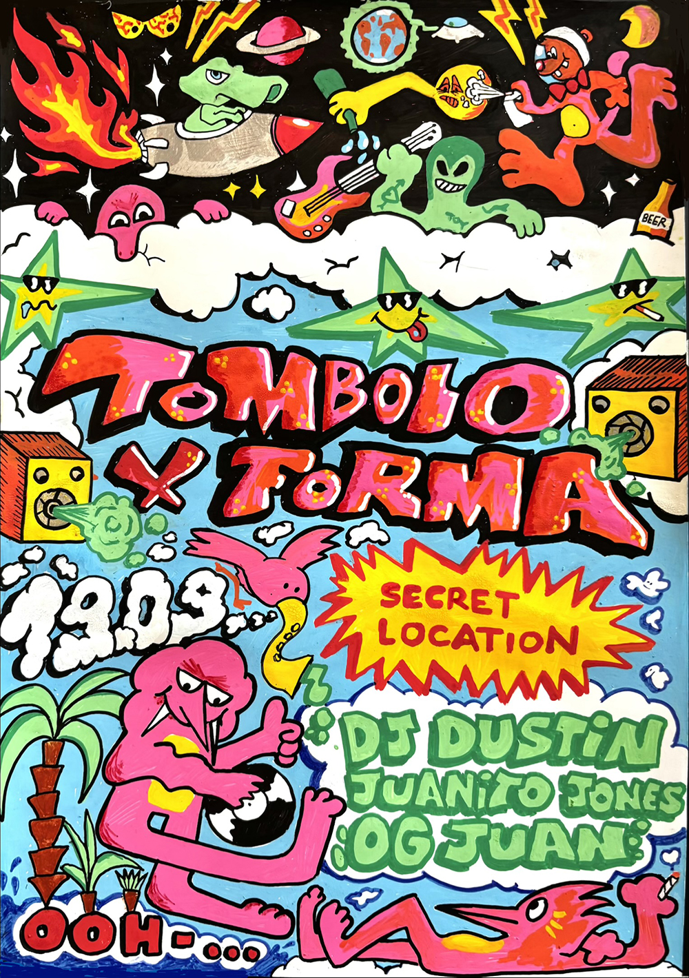 TOMBOLO x FORMA: DJ Dustin, OG Juan, Juanito Jones