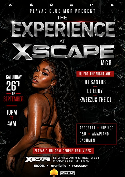 THE EXPERIENCE - Afrobeats/HipHop/Amapiano/RnB/DanceHall