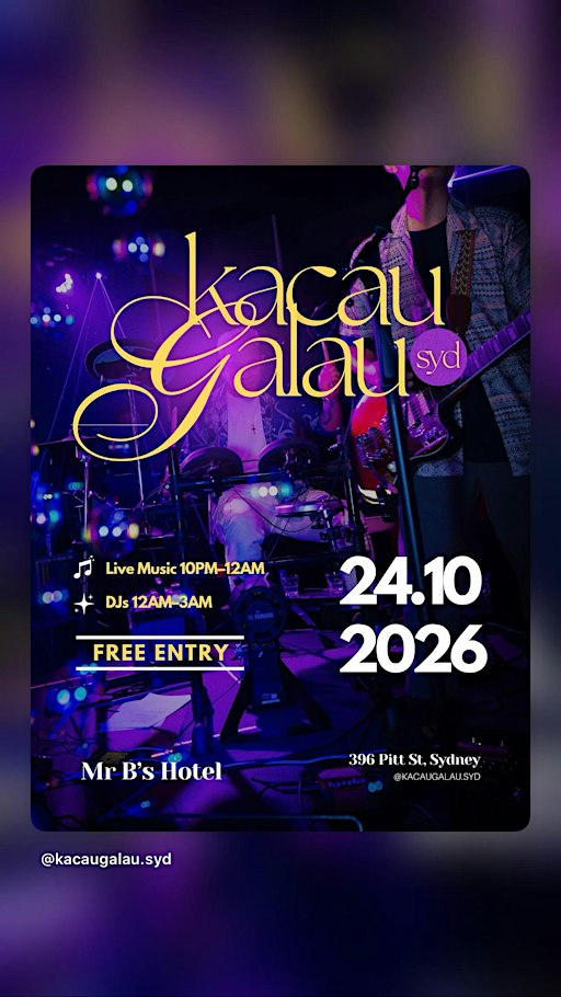 Mr.B’s Hotel Present “Kacau Galau!”