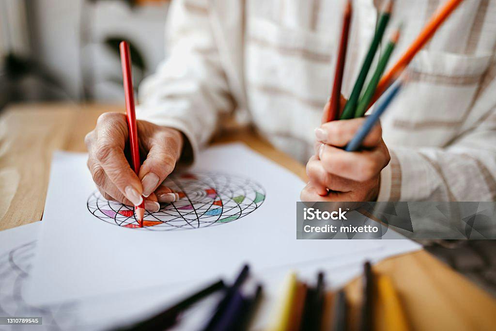 Mandala tekenen