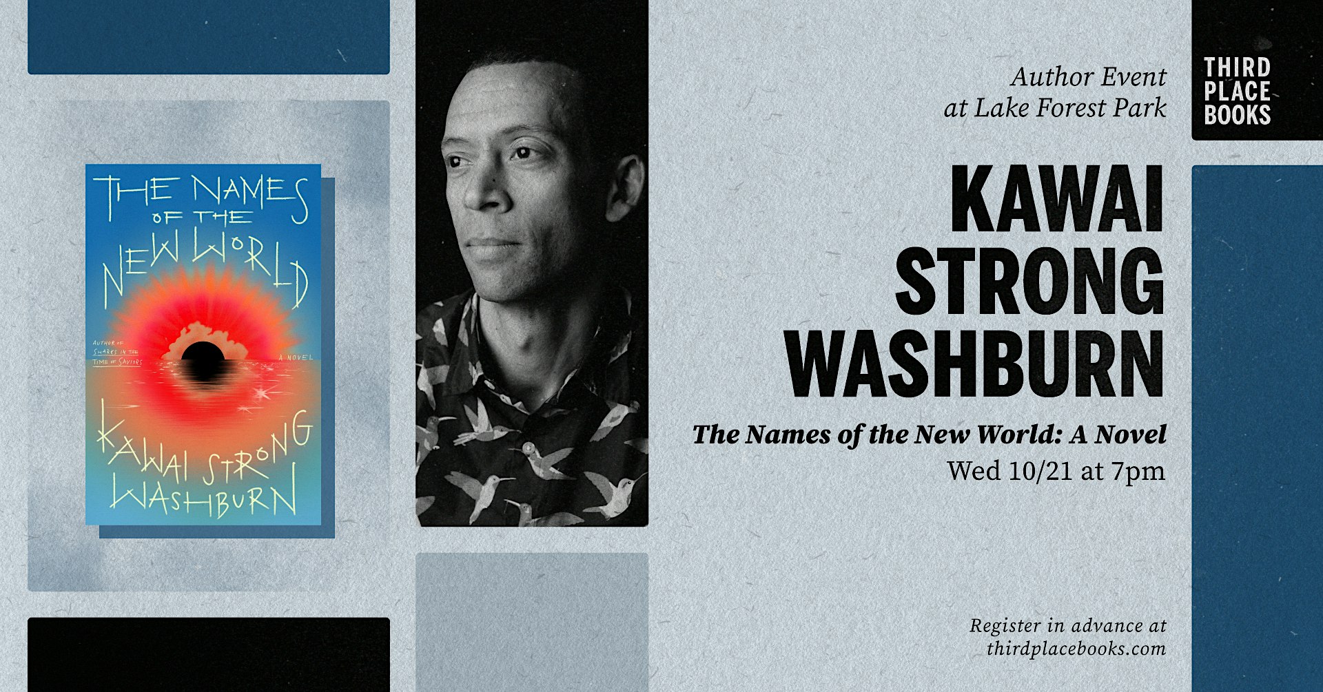 Kawai Strong Washburn presents 'The Names of the New World: A Novel'