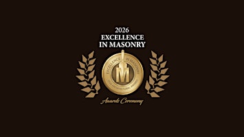 2026 Excellence in Masonry Awards Ceremony