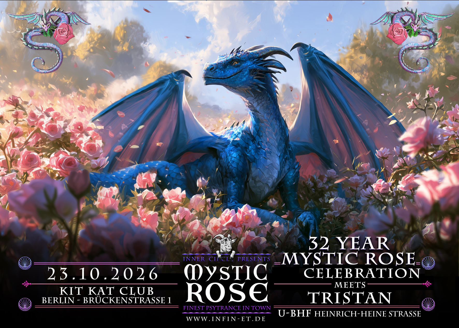 The 32 Year Mystic Rose Celebration meets TRISTAN