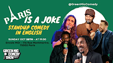 Paris is a Joke - Stand up comedy in English