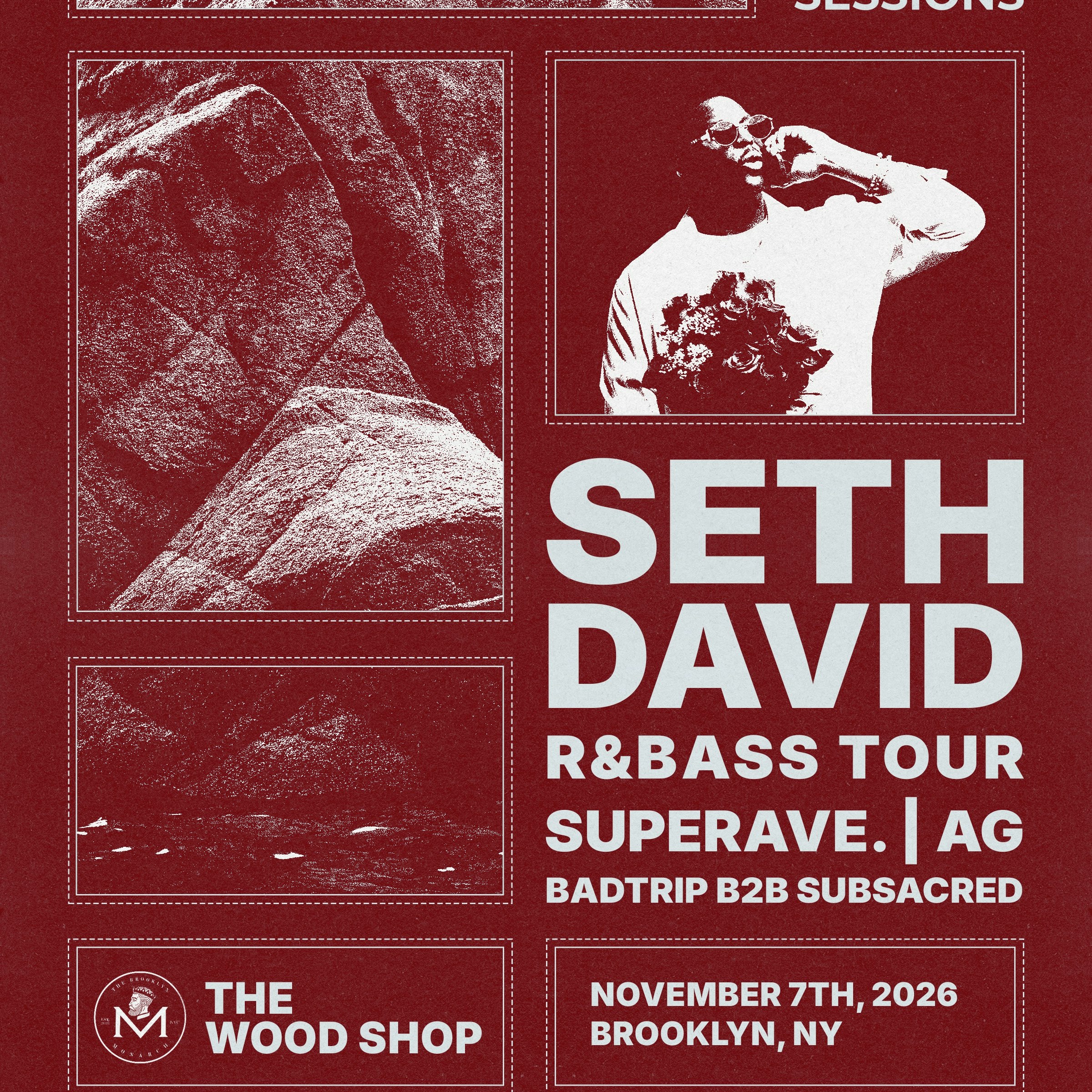 Seth David @ The Woodshop PRESENTED BY CLOSED SESSIONS