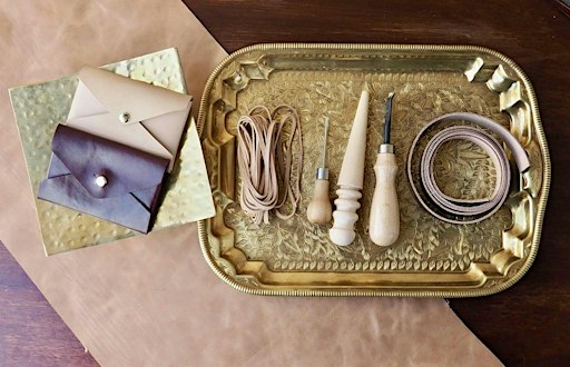 DIY Leather Cardholder Workshop | Beginner Friendly Crafting Class