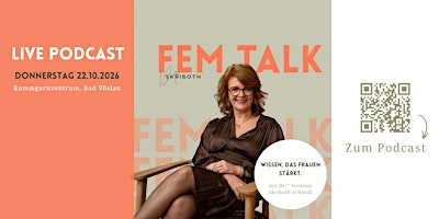 FEM Talk LIVE – Wechseljahre ohne Tabus: Was jede Frau wissen sollte