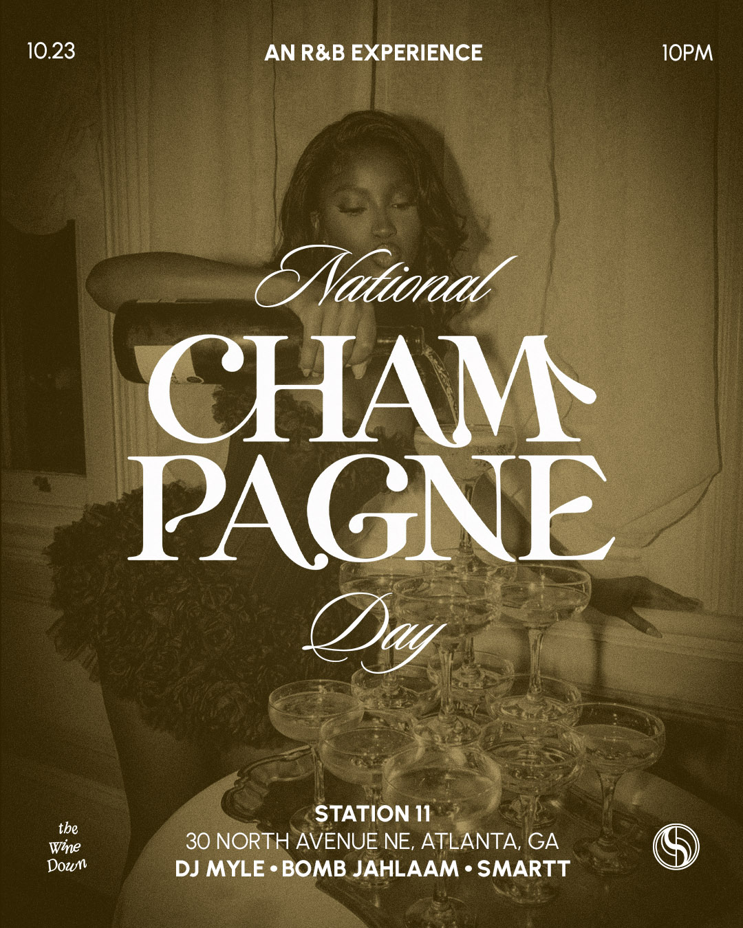 The Wine Down: An R&B Party (ATL) — National Champagne Day