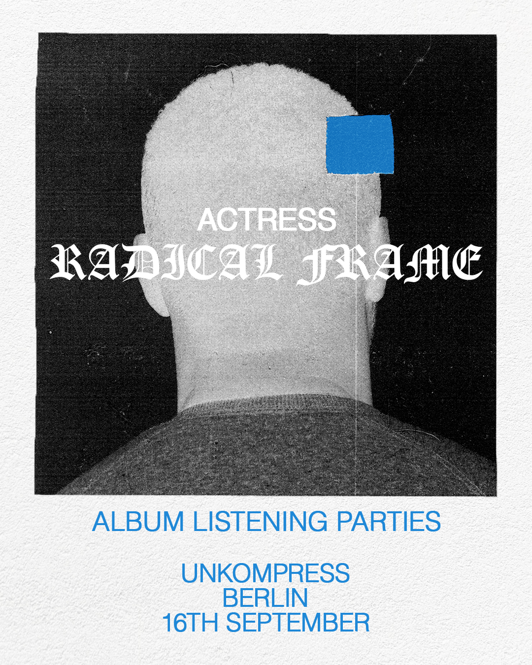 Actress — Pre-Release Listening Session