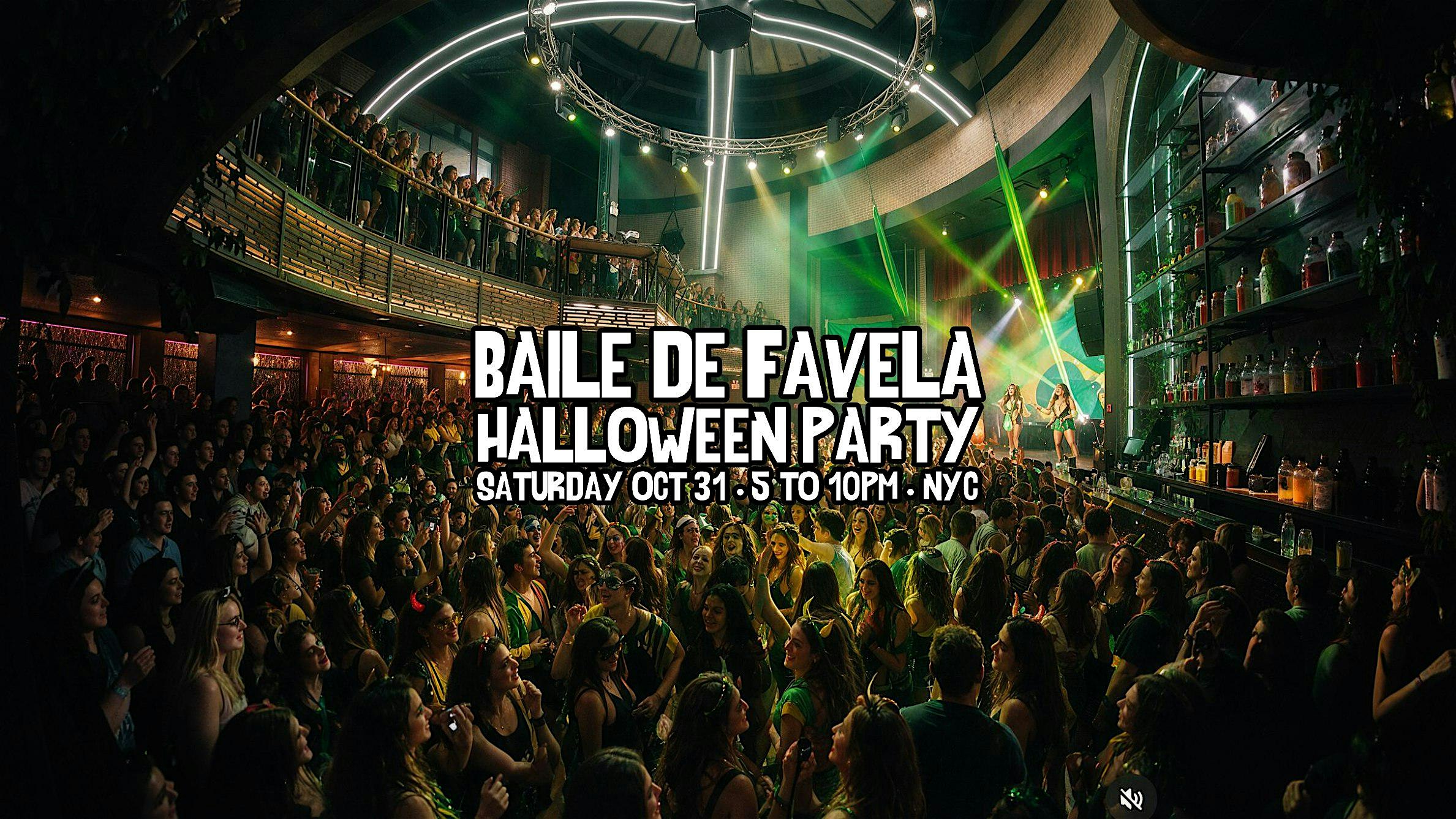 Baile De Favela Brazilian Baile Funk Halloween Party