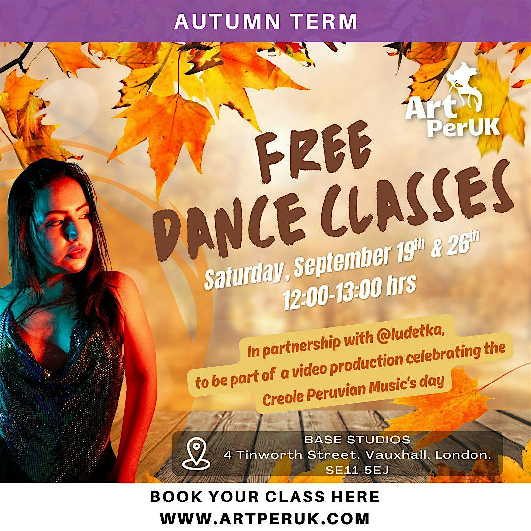 PERUVIAN DANCE LESSONS