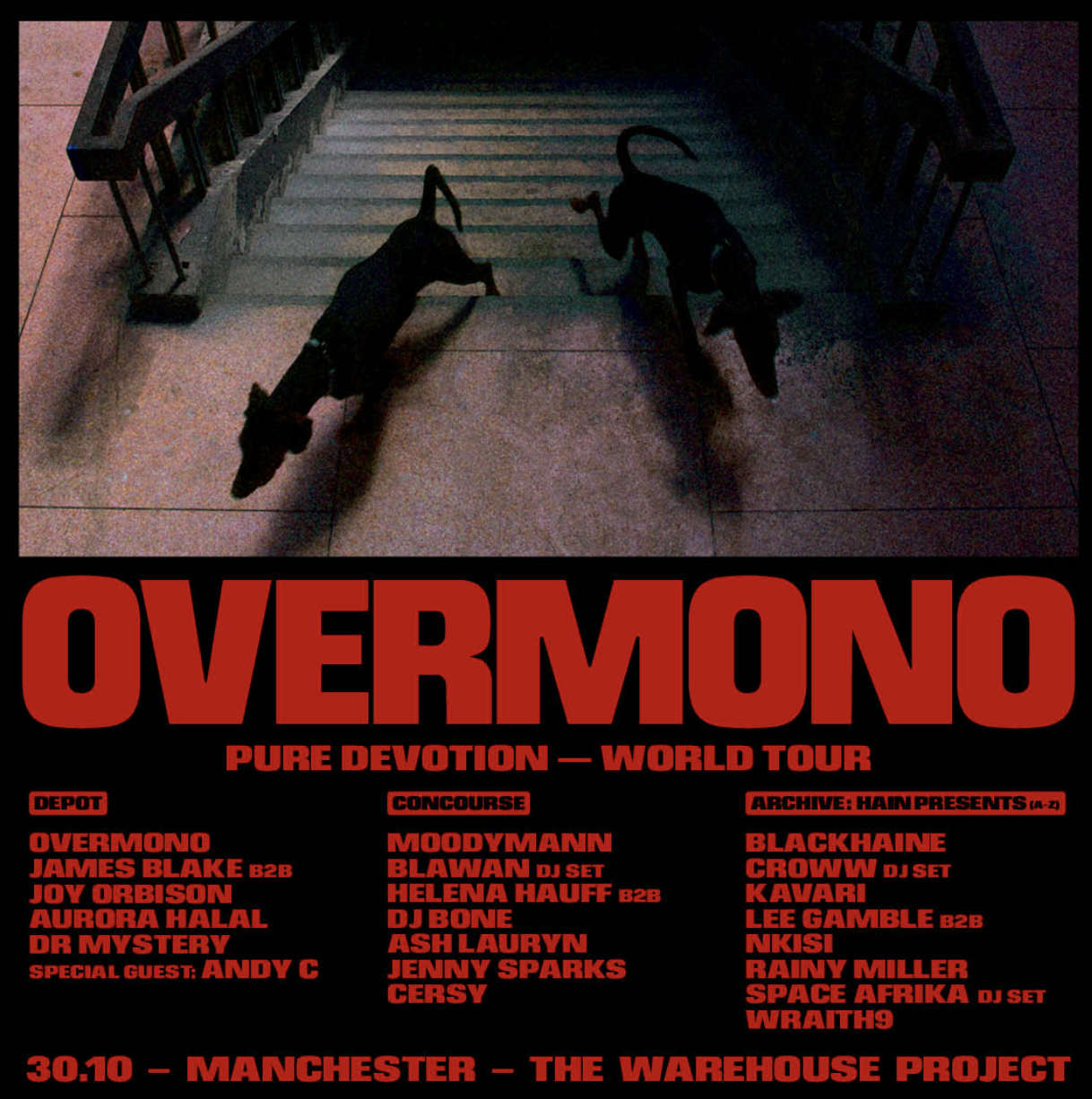Overmono presents Pure Devotion - World Tour, Manchester