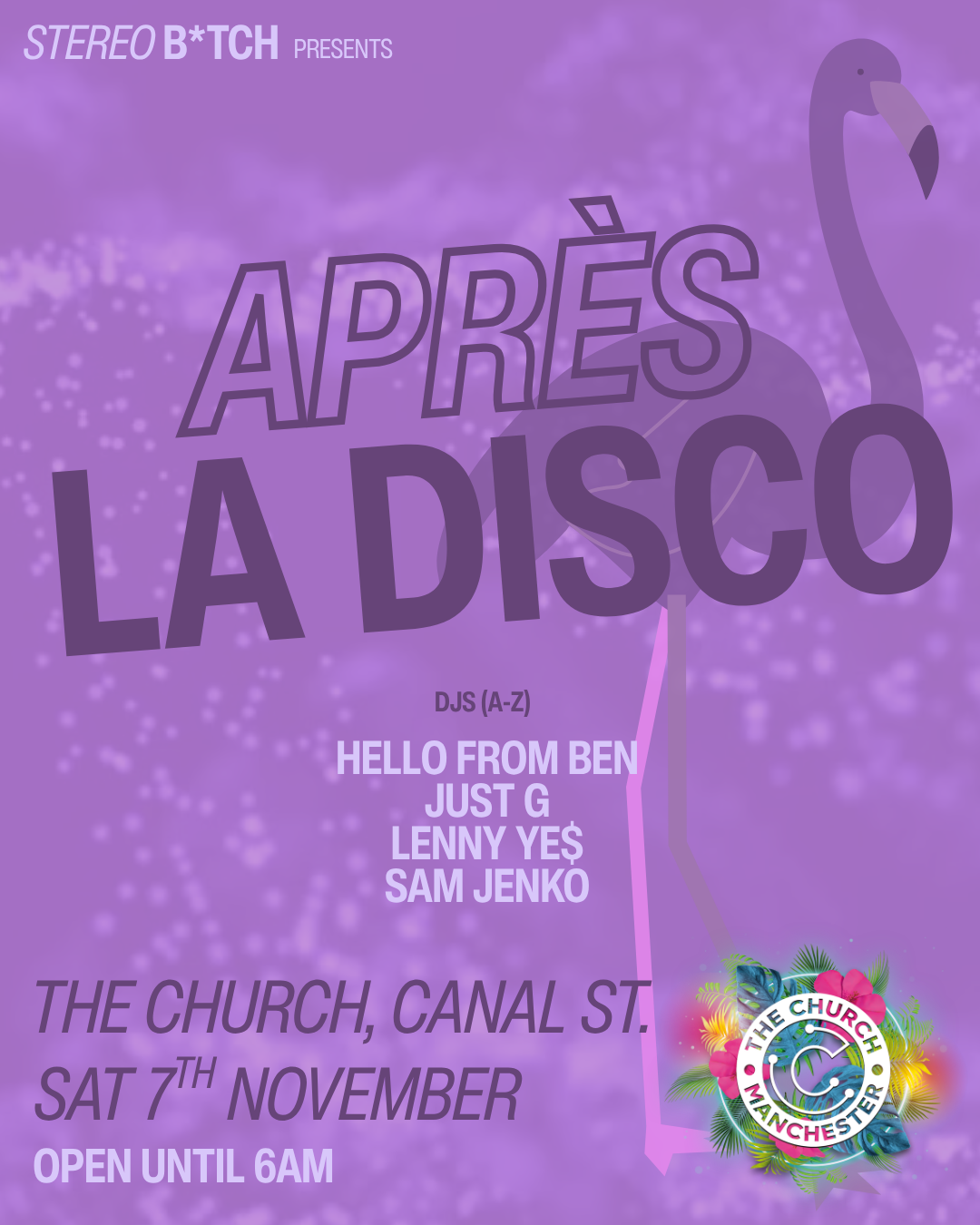 Stereo B*tch presents: Après La Disco