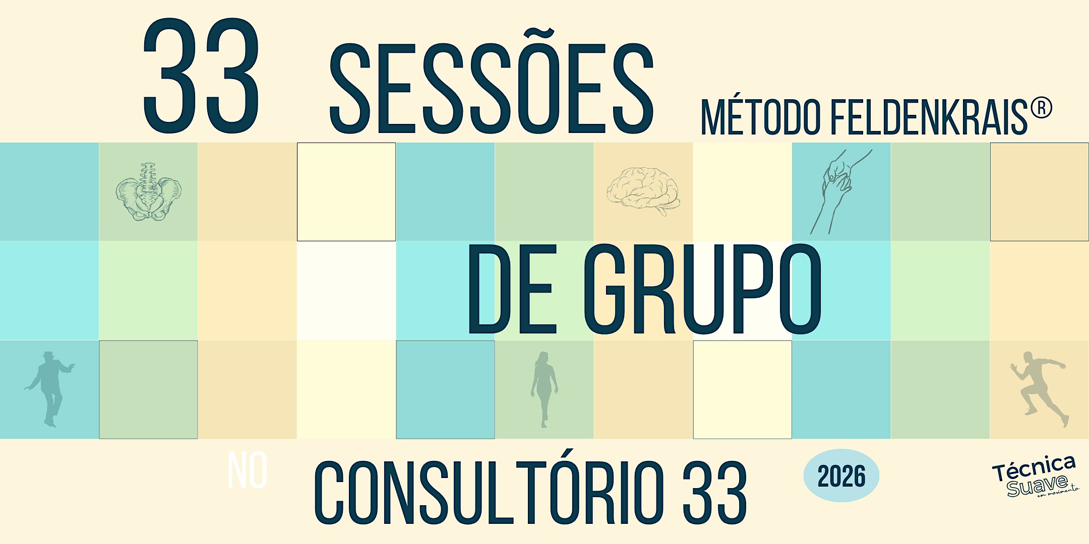 33 sessões de grupo no Consultório 33 | 2026