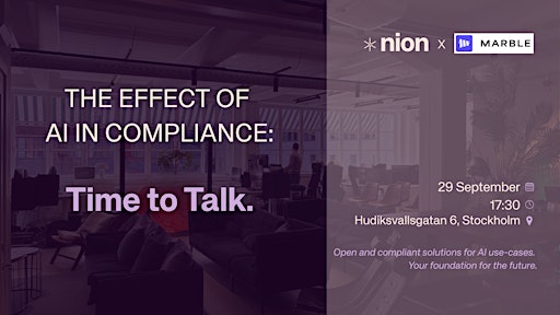 The Effect of AI in Compliance: Time to Talk