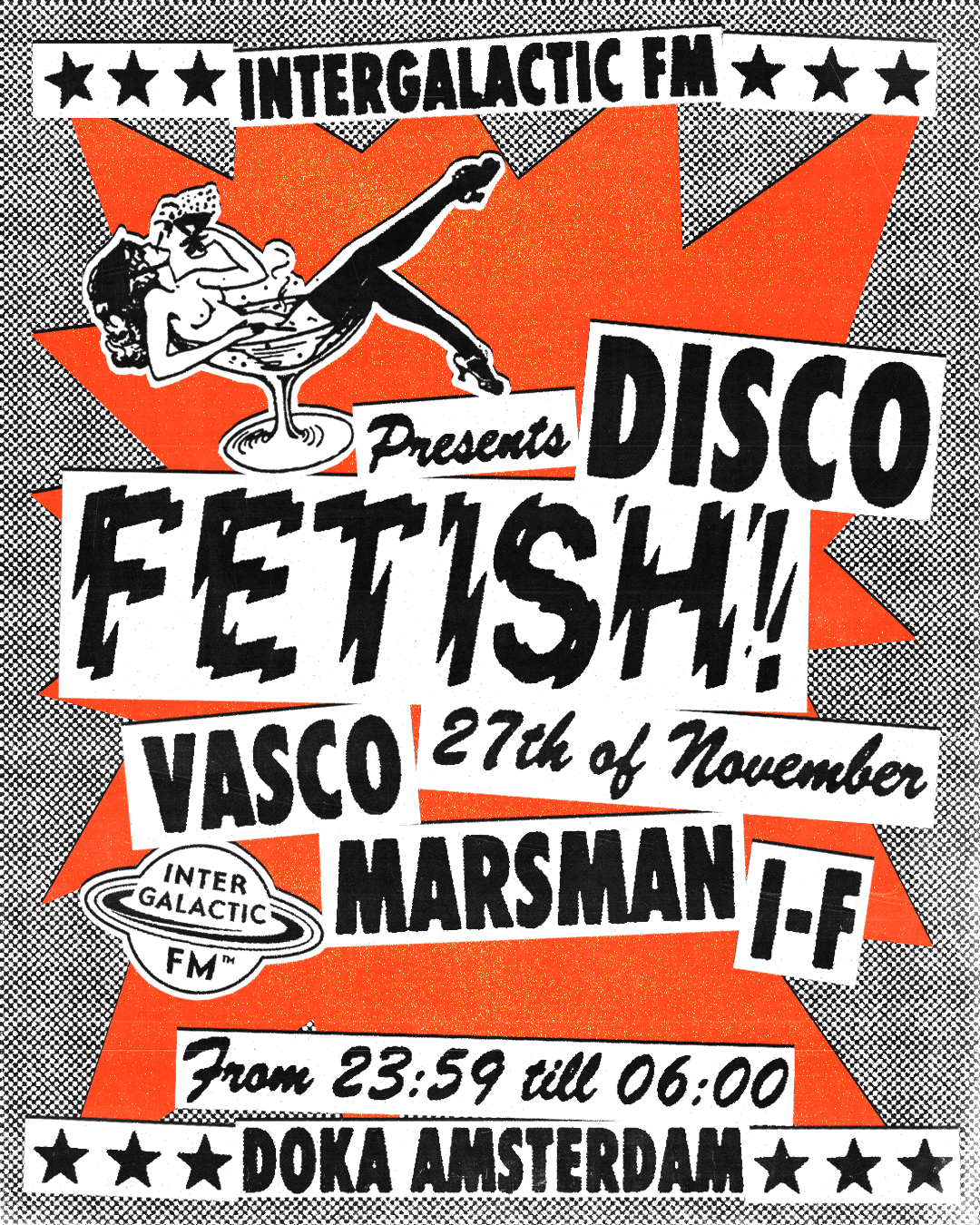 Doka Studio x Intergalactic FM presents Disco Fetish with I-F - Marsman - Vasco