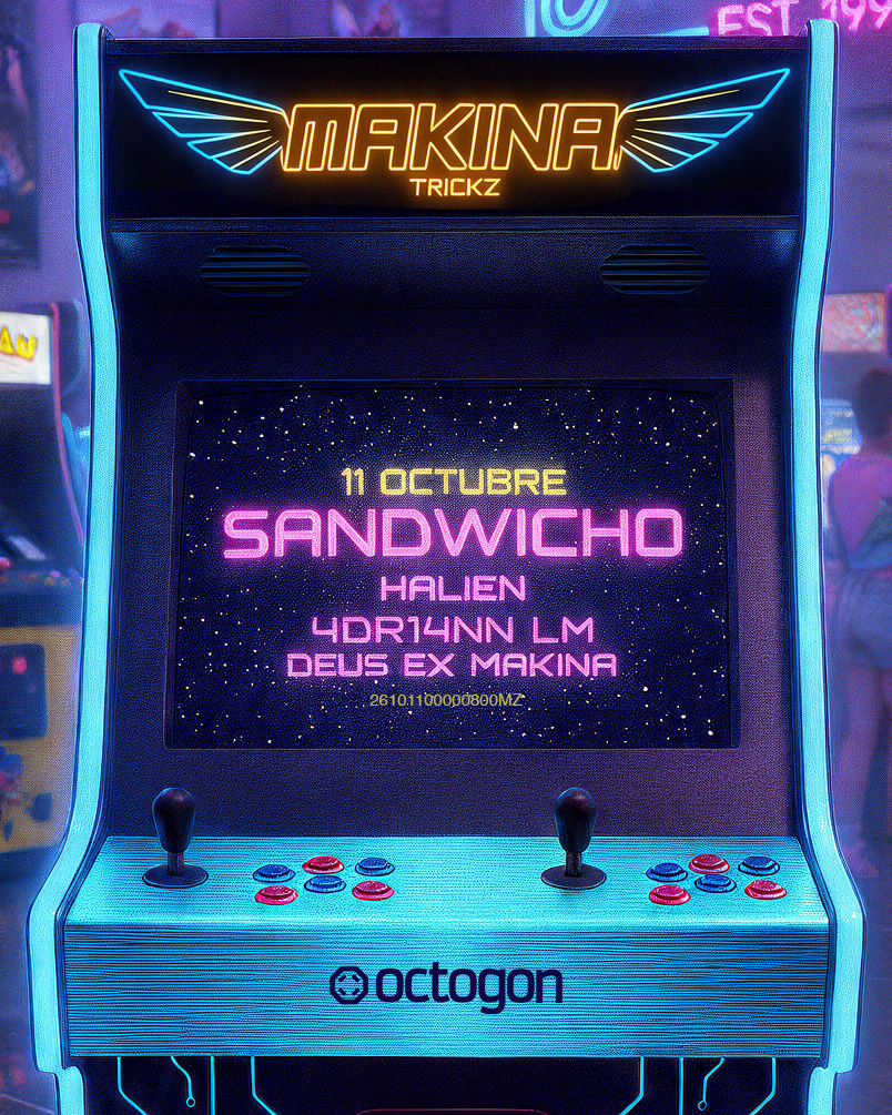 MAKINA TRICKz vol. 10 - Sandwicho + HALIEN + 4DR14NN LM + DEUS EX MAKINA