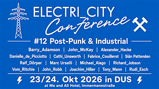 ELECTRI_CITY Conference    Samstag, 24. Okt    E_CITY TALKS