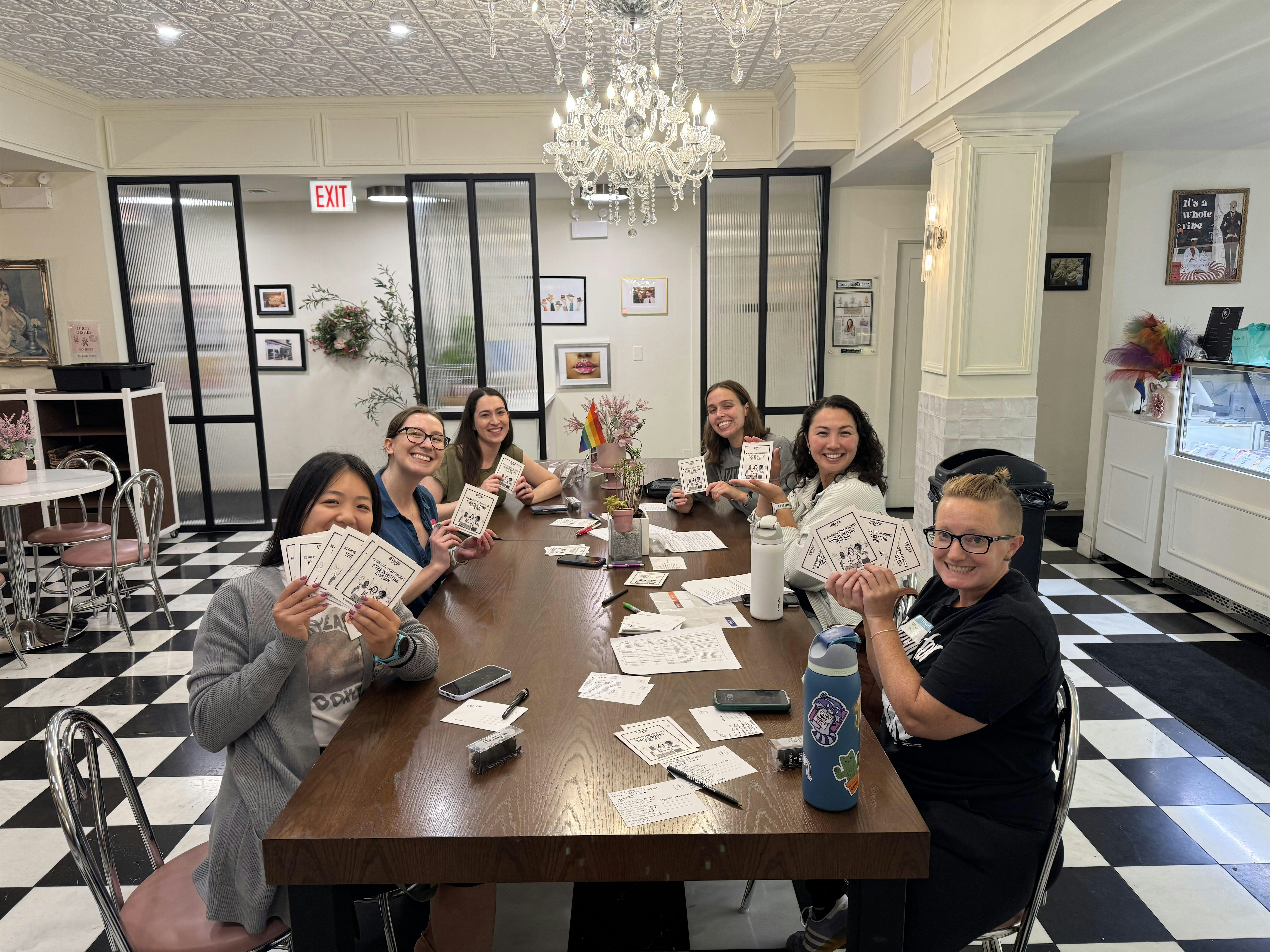 Volunteer: Marathon Encouragement Postcard Writing