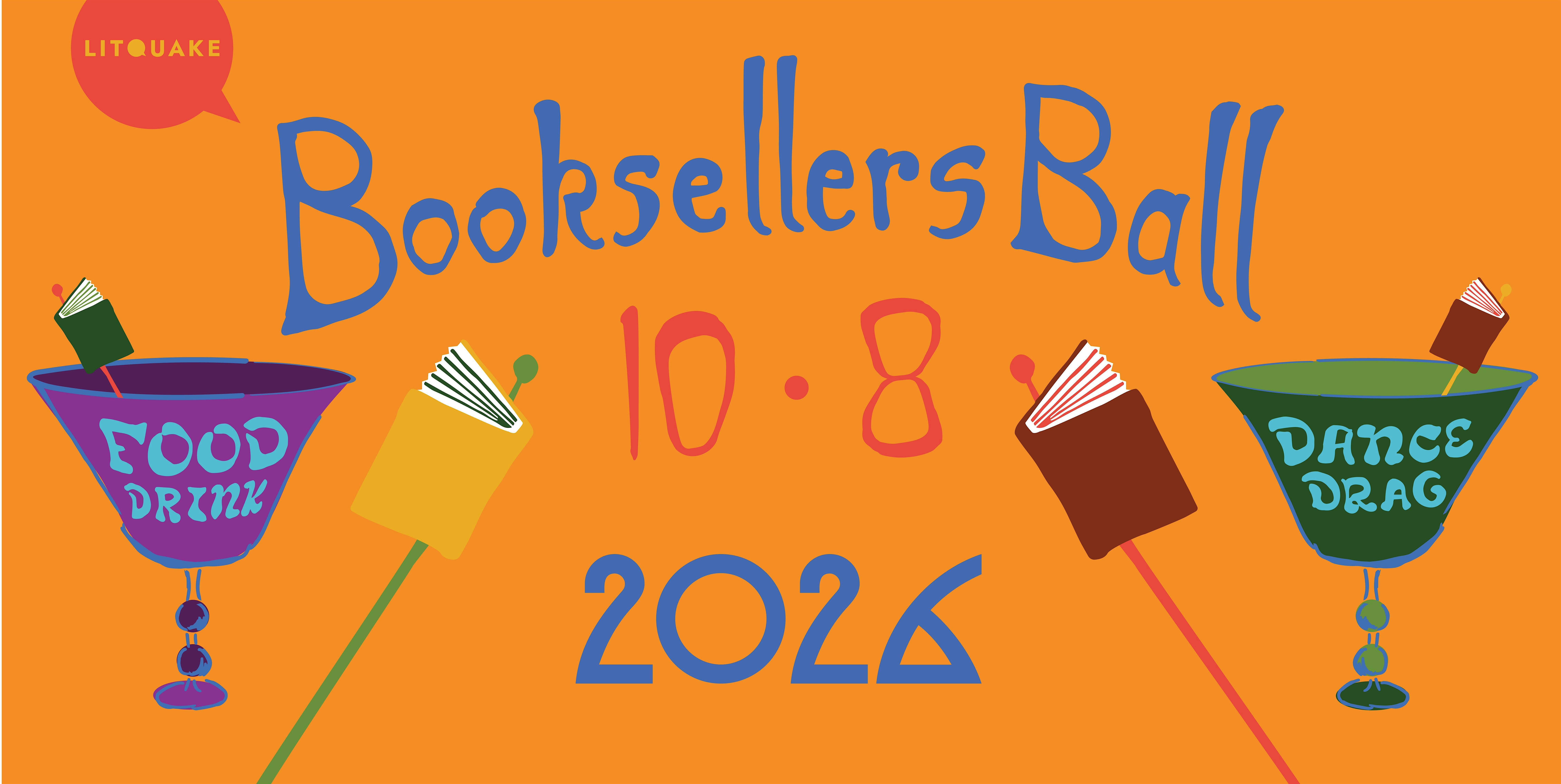 Litquake’s Opening Night Bash: Booksellers Ball