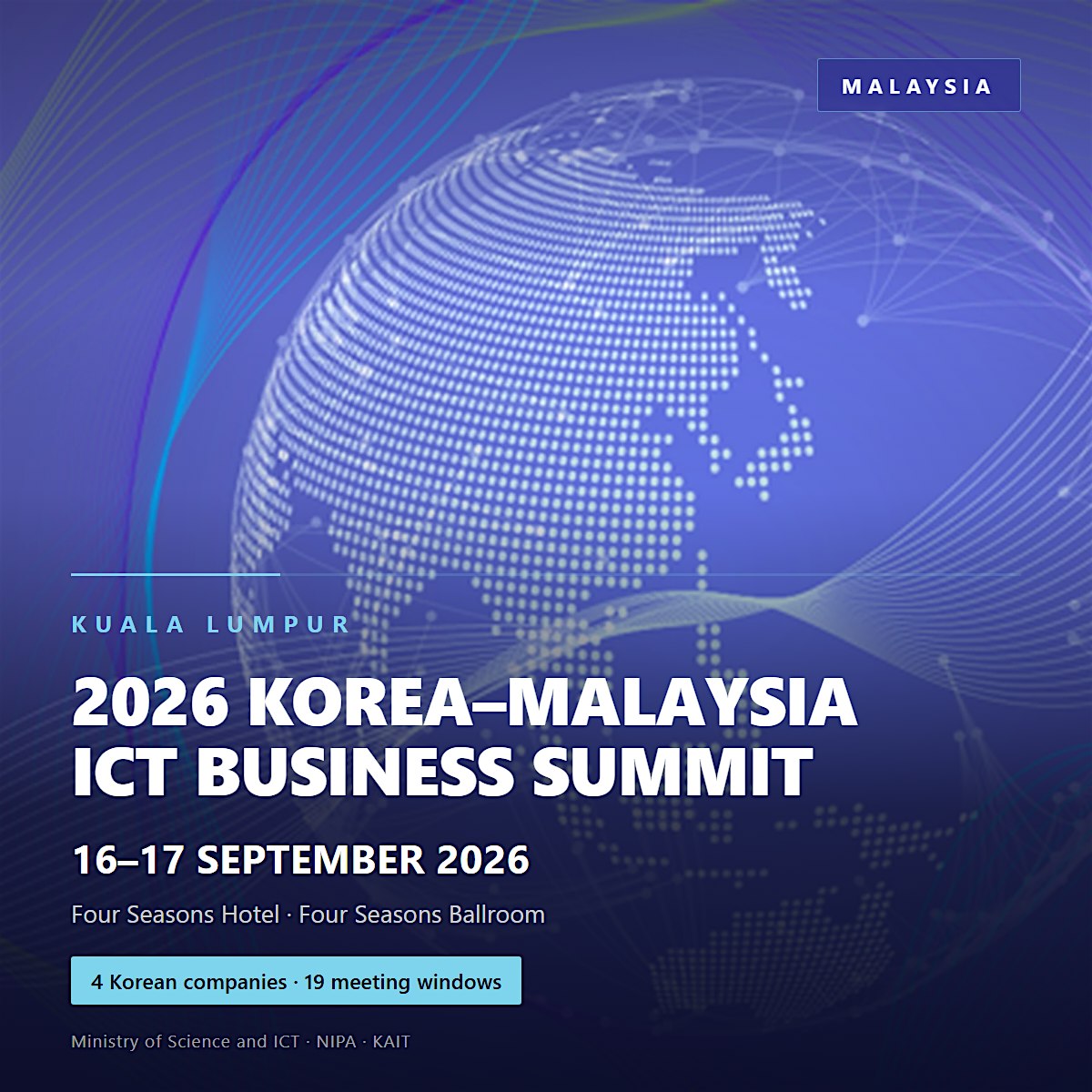 2026 KOREA-MALAYSIA ICT BUSINESS SUMMIT