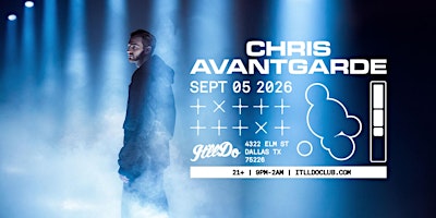 Chris Avantgarde at It'll Do Club