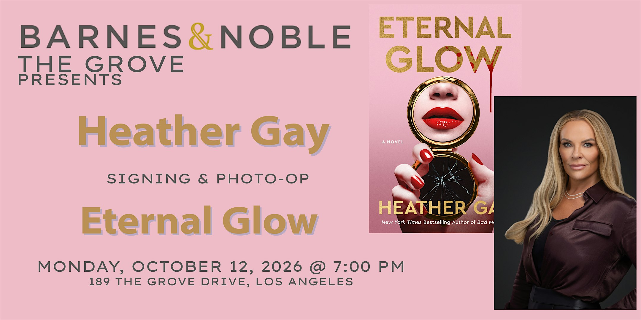 Heather Gay celebrates ETERNAL GLOW at B&N The Grove