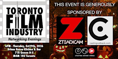 HALLOWEEN  Toronto Film and TV Industry Networking & Social