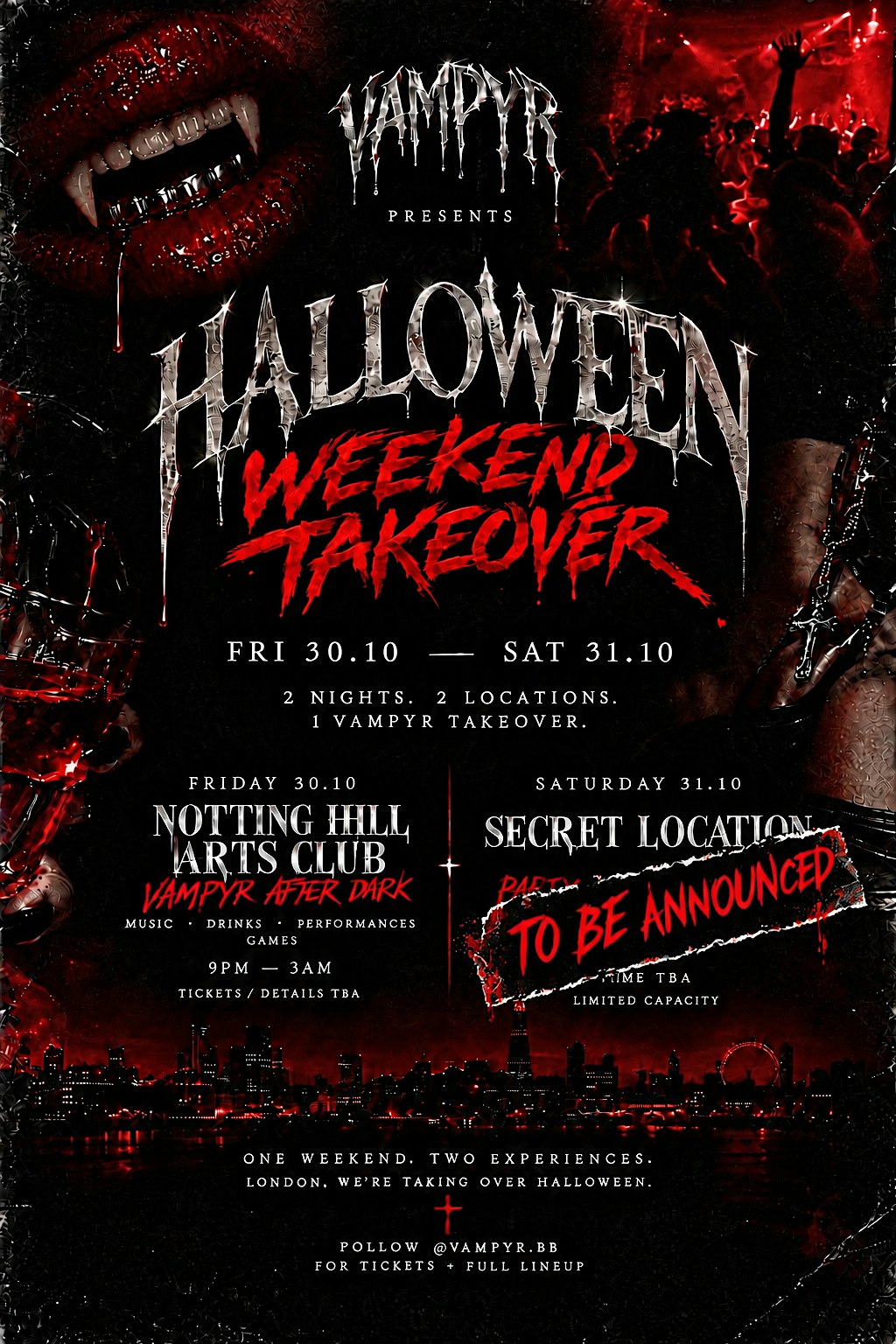 Vampyr Halloween Weekend Takeover: Day 1