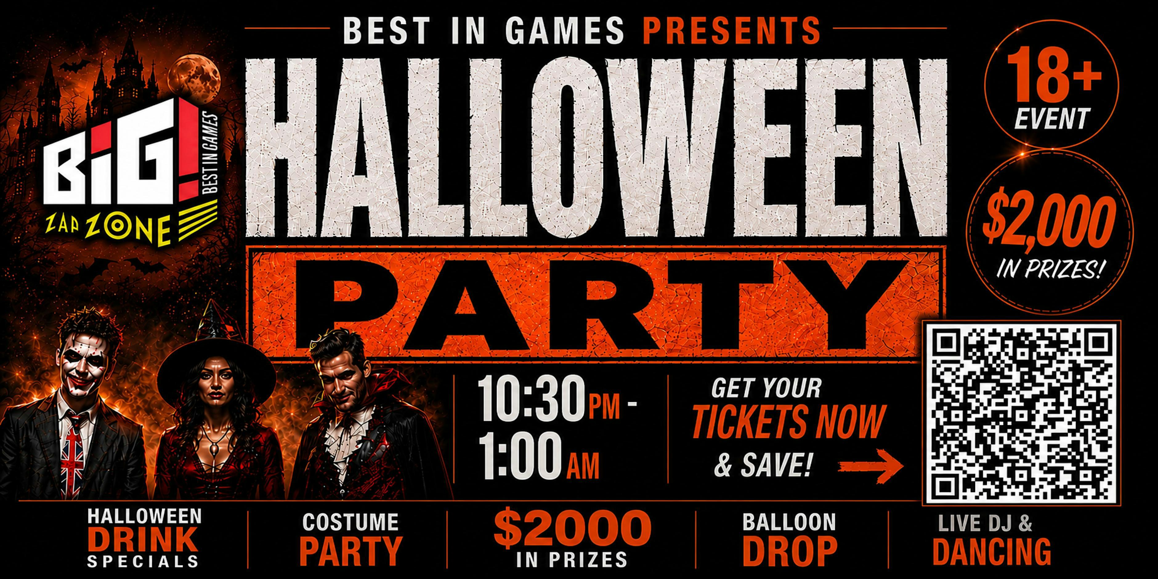 Halloween Party | BIG Warren (18+ Event)