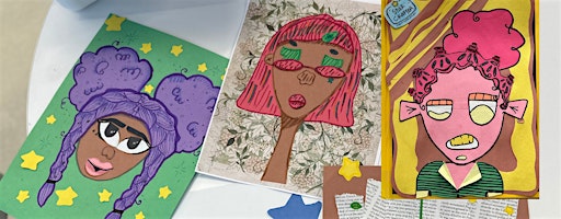 Paper Portraits at the Library