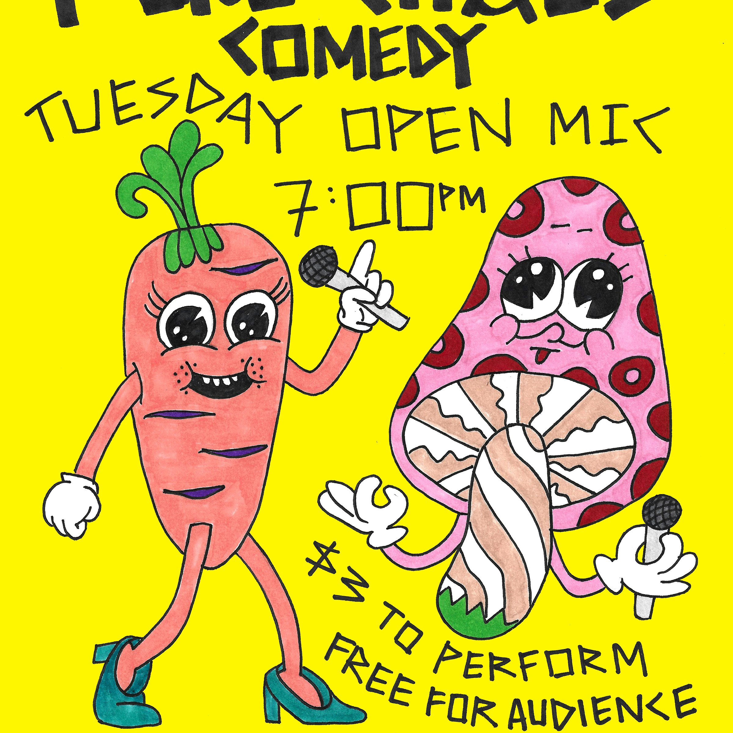Free Pure Chaos Open Mic Comedy