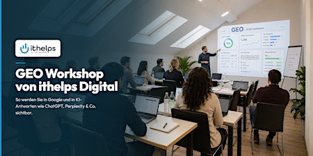 GEO-Workshop Wien: Sichtbar werden in ChatGPT, Gemini & Google AI Overviews