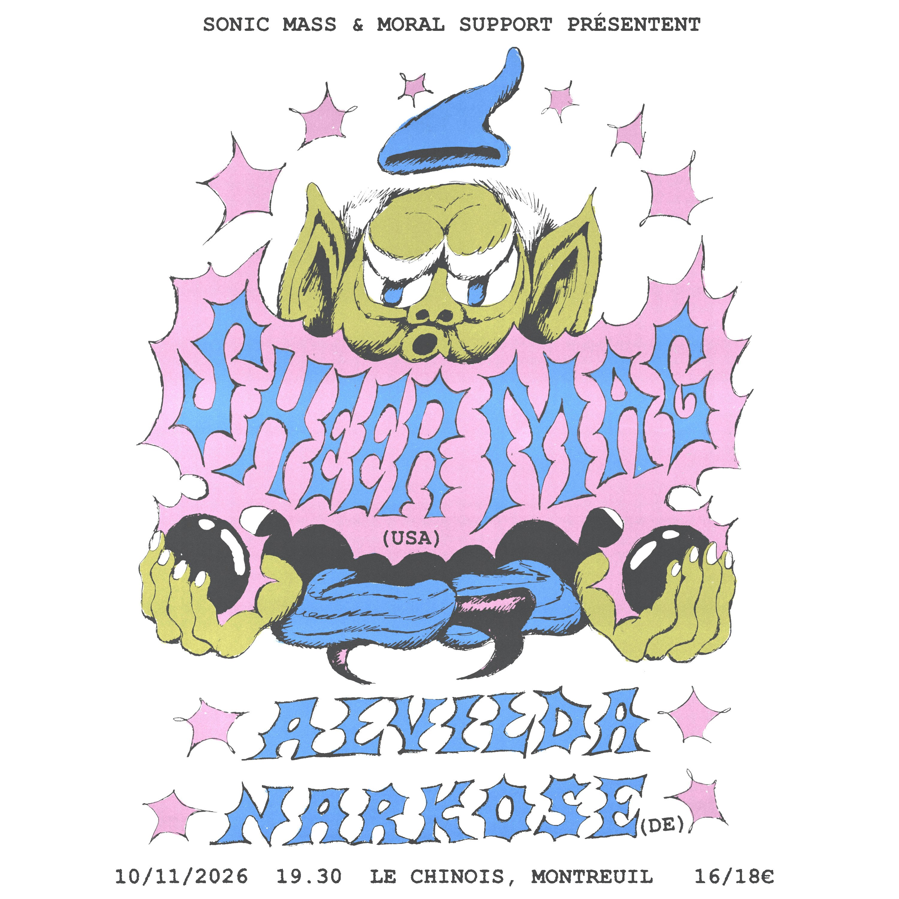SHEER MAG (US) + ALVILDA + NARKOSE (DE) 