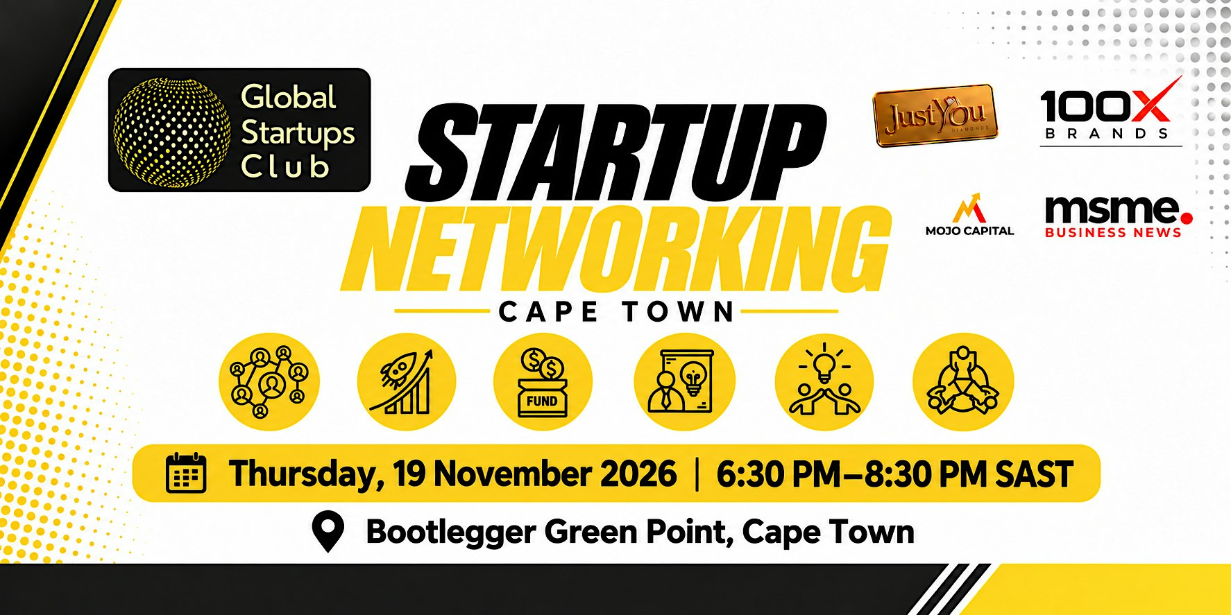 GLOBAL STARTUPS CLUB l STARTUP NETWORKING CAPETOWN 2026