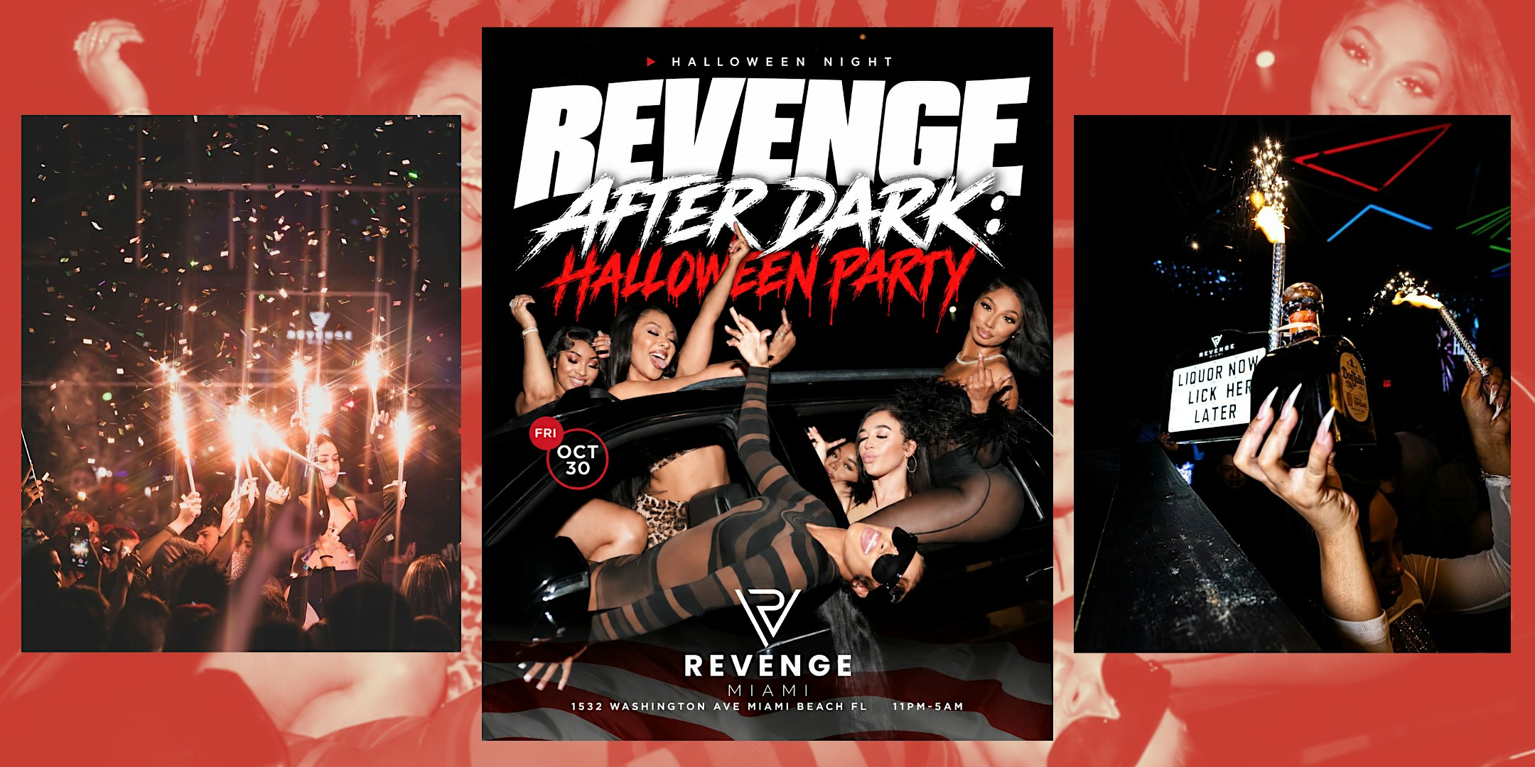 REVENGE AFTER DARK: HALLOWEEN PARTY REVENGE MIAMI