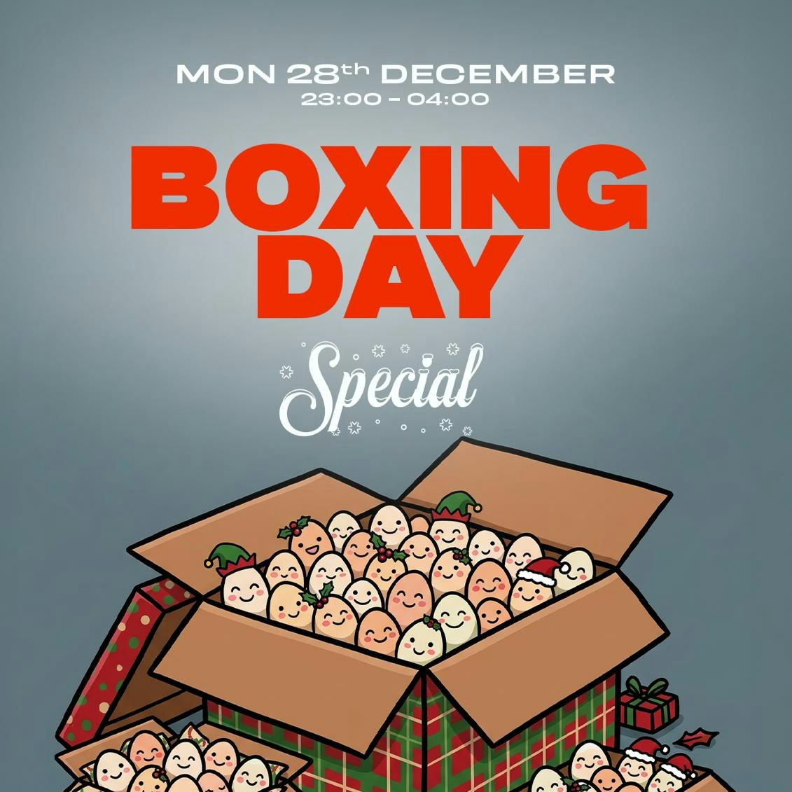 Boxing Day Special (Bank Holiday Monday) Free Tixs