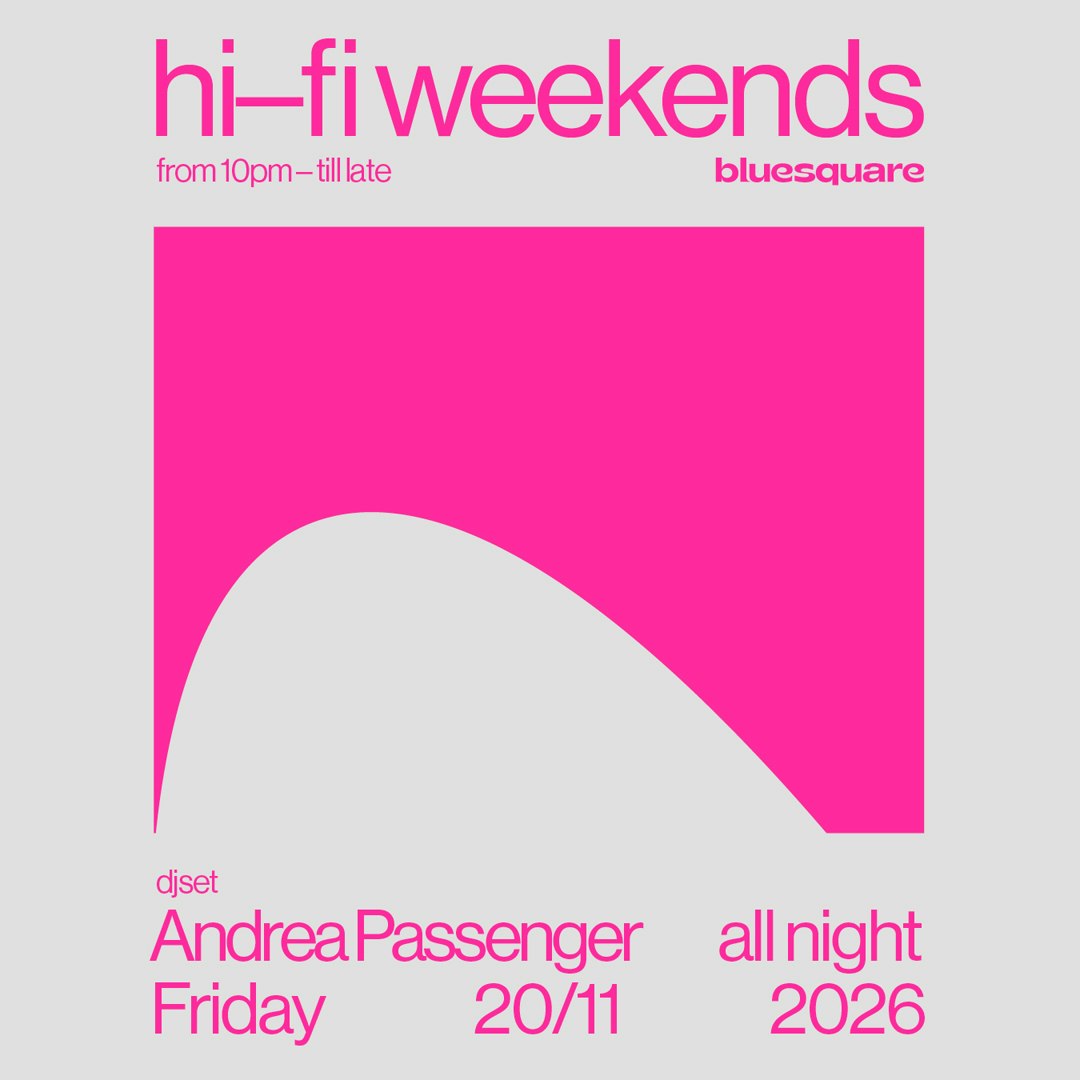 Hi-Fi Weekends with ANDREA PASSENGER *Free Entry*