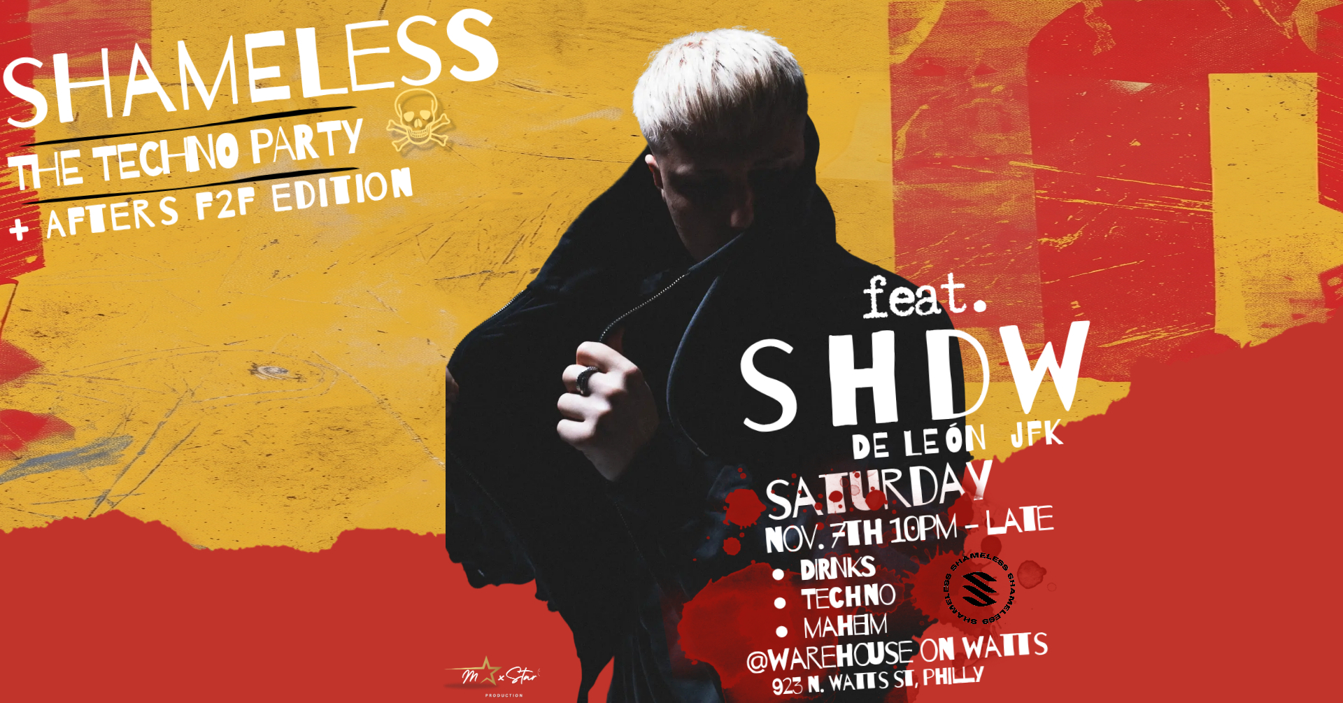 Shameless Final feat SHDW + Afters F2F Edition